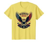 Il Pilota designato di Old Glory Maglietta, Bambini, Limone, 10 Anni