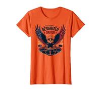 Il Pilota designato di Old Glory Maglietta, Donna, Arancio, 3XL