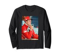 Il Pilota Michael Schumacher al Silverstone GP Maglia a Manica