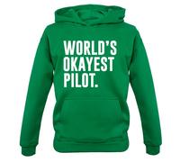 Il Pilota Più Mediocre Del Mondo - Felpa Per Bambini - Aereo Volo Piloti