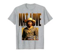 Il pioniere del Black Western Nat Love Maglietta