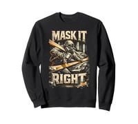 Il Pittore per Auto Mask It Right Felpa
