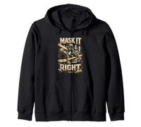 Il Pittore per Auto Mask It Right Felpa con Cappuccio