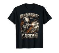 Il Pittore per Auto Removing Rust Is My Cardio Maglietta