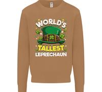 Il Più Alto Leprecauno Del Mondo Felpa St Patrick's Day Uomo