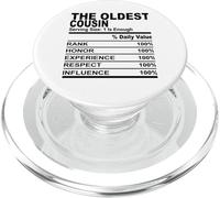 Il più antico fatto nutrizionale divertente cugini uomini donne PopSockets PopGrip per MagSafe