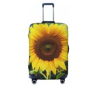 Il più bel girasole Stampa Copribagaglio Copribagaglio da viaggio Protettore elastico lavabile per valigia Coprivaligia antigraffio e sporco Coprivaligia antipolvere Adatto per bagagli da 18-32 poll