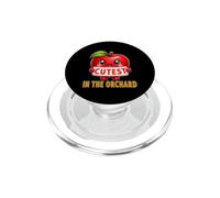Il più carino nel frutteto ama la raccolta di mele per bambini PopSockets PopGrip per MagSafe