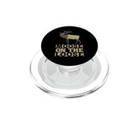 Il più grande alce dell'Alaska su regali divertenti da cacciatore di cervi PopSockets PopGrip per MagSafe