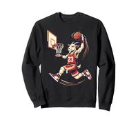 Il più Grande di Tutti i Tempi Giocatore di Basket Slam Dunk Goat Felpa