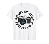 Il più grande fotografo del mondo, la macchina fotografica Maglietta