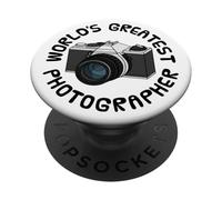 Il più grande fotografo del mondo, la macchina fotografica PopSockets PopGrip Adesivo