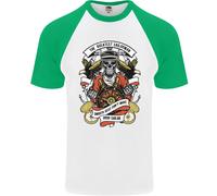 Il Più Grande Marinaio Maglietta Baseball S/S Da Uomo