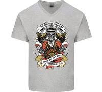 Il Più Grande Marinaio Maglietta In Cotone A V Per Uomo