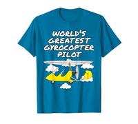 Il più grande pilota di autogiro del mondo (giallo) Maglietta
