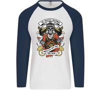Il più Grande Sailorman Vela Marinaio Uomo L/S Baseball T-Shirt