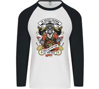 Il più Grande Sailorman Vela Marinaio Uomo L/S Baseball T-Shirt