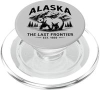 Il più grande Stato degli Stati Uniti Alaska, l'ultima frontiera dell'America, fauna selvatica PopSockets PopGrip per MagSafe