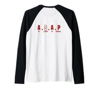 Il più Lento Possibile Abbinamento BFF Girls Twin Art sul Retro Maglia con Maniche Raglan