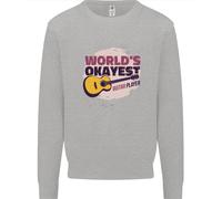 Il Più Mediocre Giocatore Di Chitarra Divertente Felpa Per Bambini