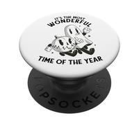 IL PIÙ MERAVIGLIOSO TEMPO DELL'ANNO Halloween Ghost Meme PopSockets PopGrip Adesivo