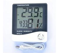 Il più nuovo htc-2 LCD digitale ad alta precisione tester termometro elettronico orologio domestici per uso interno ed esterno JT009