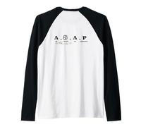 Il più Possibile Il Bradipo Abbinato BFF Girl Twin Art sul Retro Maglia con Maniche Raglan