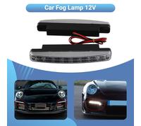 Il più Recente 2pcs Alta Qualità Super Bianco 8 Luci Diurne A LED 12V Cc