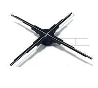 Il più recente proiettore olografico 3D da 42-60 cm con ventola, lettore a LED Wi-Fi, supporta la visualizzazione di video, negozi, supermercati e pubblicità(G50)