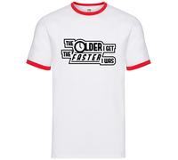 Il più Vecchio I Get The Faster Was - Uomo Suoneria - Compleanno da Corsa