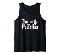 Il Podfather Podcaster Regalo per Uomini - Podcast Divertente Canotta