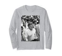 Il Politico del Senato degli Stati Uniti Ted Kennedy di Michael Grecco Maglia a Manica