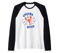 Il Pollo del Fosso Maglia con Maniche Raglan