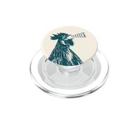 Il pollo del Pollame del Gallo che Canta Dice Umorismo PopSockets PopGrip per MagSafe