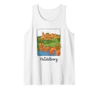 Il Ponte del Castello di Heidelberg, la Scimmia della Germania, Souvenir della Città Vecchia Canotta