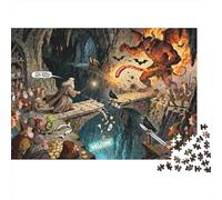 Il ponte di Khazad-dûm crolla Puzzle in Legno Impermeabile DIY Puzzles Da 1000 Pezzi Regali Per Adulti Divertenti Giochi Educativi