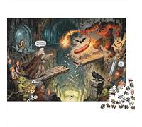Il ponte di Khazad-dûm crolla Puzzle in Legno Impermeabile DIY Puzzles Da 1000 Pezzi Regali Per Adulti Impossibili Per Decorazioni Domestiche