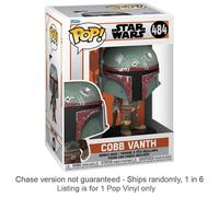 Il pop da collezione mandaloriano Cobb Vanth Figura in vinile Chase Ships 1 in