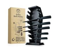 Il portacoltelli a bara ha 14 magneti per 7 coltelli, decorazione gotica da cucina e accessori da cucina gotica, porta coltelli gotico, porta coltelli per Halloween per cucina gotica, Littlesy (senza