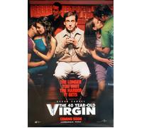 Il Poster Del Film Originale Di The 40 Year-Old Virgin (Doppio Lato Avanzato)