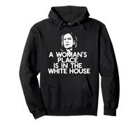 Il Posto della Donna È nella CASA Bianca Elect Kamala Harris Meme Felpa con Cappuccio