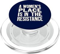 Il posto di una donna è nella Resistenza - Sinistra politica PopSockets PopGrip per MagSafe