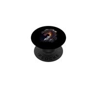 Il potente cavaliere drago nel fuoco PopSockets PopGrip Adesivo