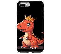 Il potente re dei dinosauri con una corona d'oro Custodia per iPhone 7 Plus/8 Plus