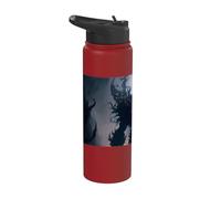 Il potente re demone e il suo regno delle tenebre Stainless Steel Insulated Water Bottle