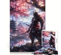 Il potere del samurai Puzzle da 1000 pezzi per adolescenti Puzzle Gioco stimolante Semplice Divertente Taglio preciso Babbo Natale Desiderio Scegli 38x52cm