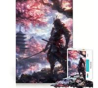 Il potere del samurai - Puzzle da 1000 pezzi per adulti - Puzzle di memoria - Lento da assemblare - Divertimento con le immagini - Regalo creativo 38x26cm