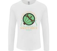 Il Potere Del Segno Zodiacale Sagittario Uomo Maglietta A Maniche Lunghe