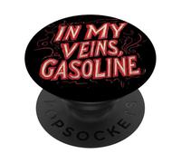 Il potere della benzina nelle mie vene per ragazzi e ragazze PopSockets PopGrip Adesivo