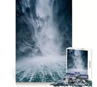 Il potere dell'acqua - Puzzle da 1000 pezzi per adolescenti - Gioco di allenamento mentale - Gioco di gruppo - Taglio di precisione - Regalo per le festività 38x52cm